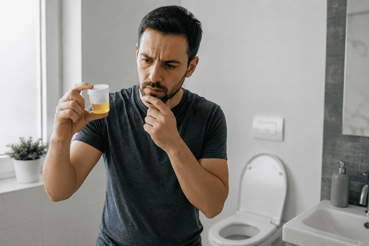 رنگ غیرطبیعی ادرار نشانه چیست؟ از ادرار نارنجی تا قرمز و قهوه‌ای را جدی بگیریم؟