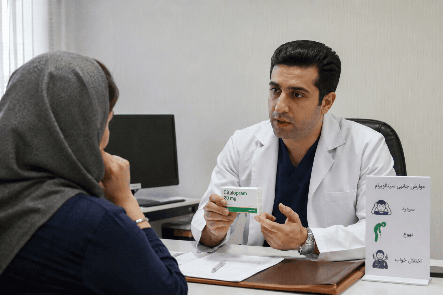 عوارض سیتالوپرام